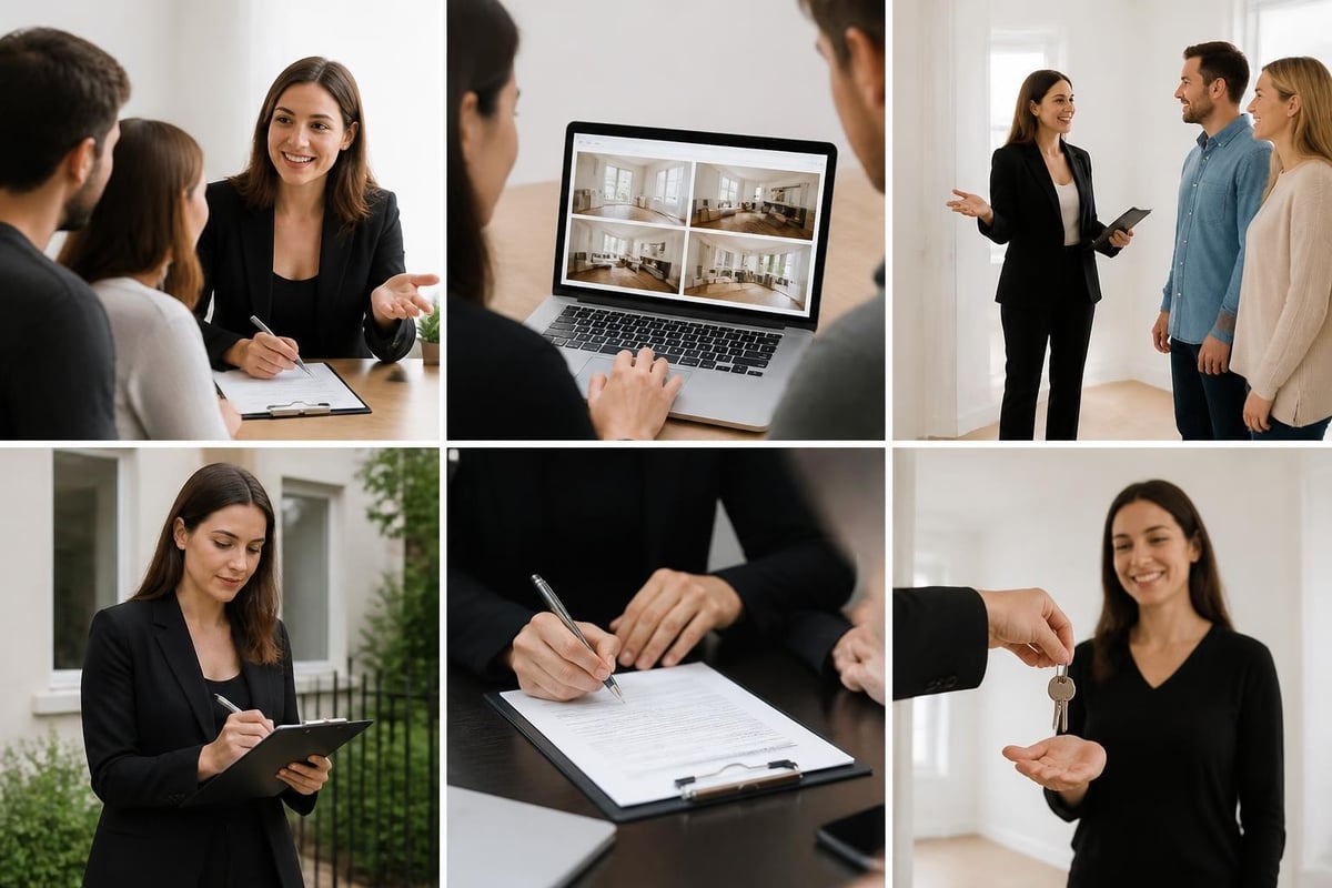 Rental broker services workflow