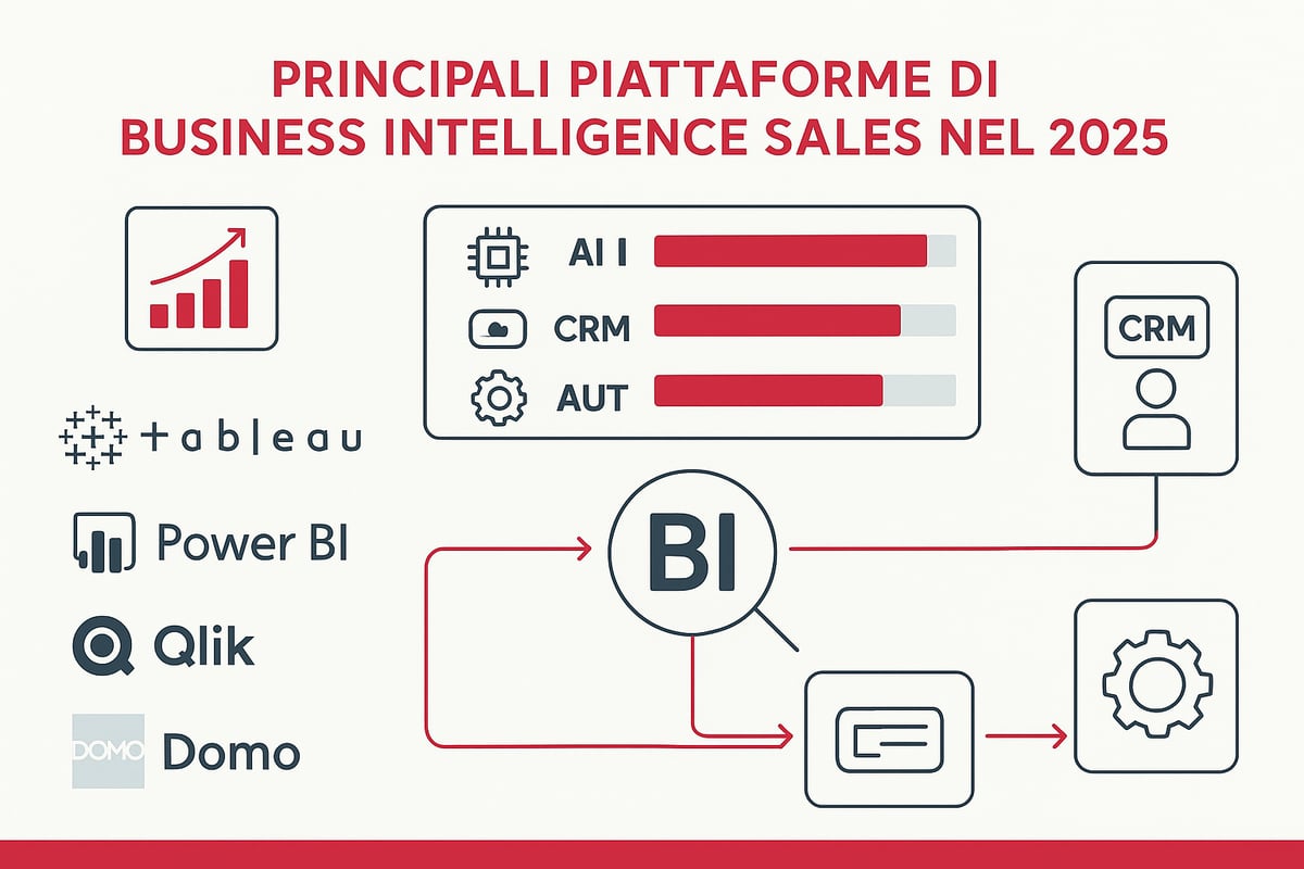 Guida Business Intelligente sui Sales: Strategie Vincenti 2025 8 Strumenti e Tecnologie Top per la Business Intelligence Sales nel 2025