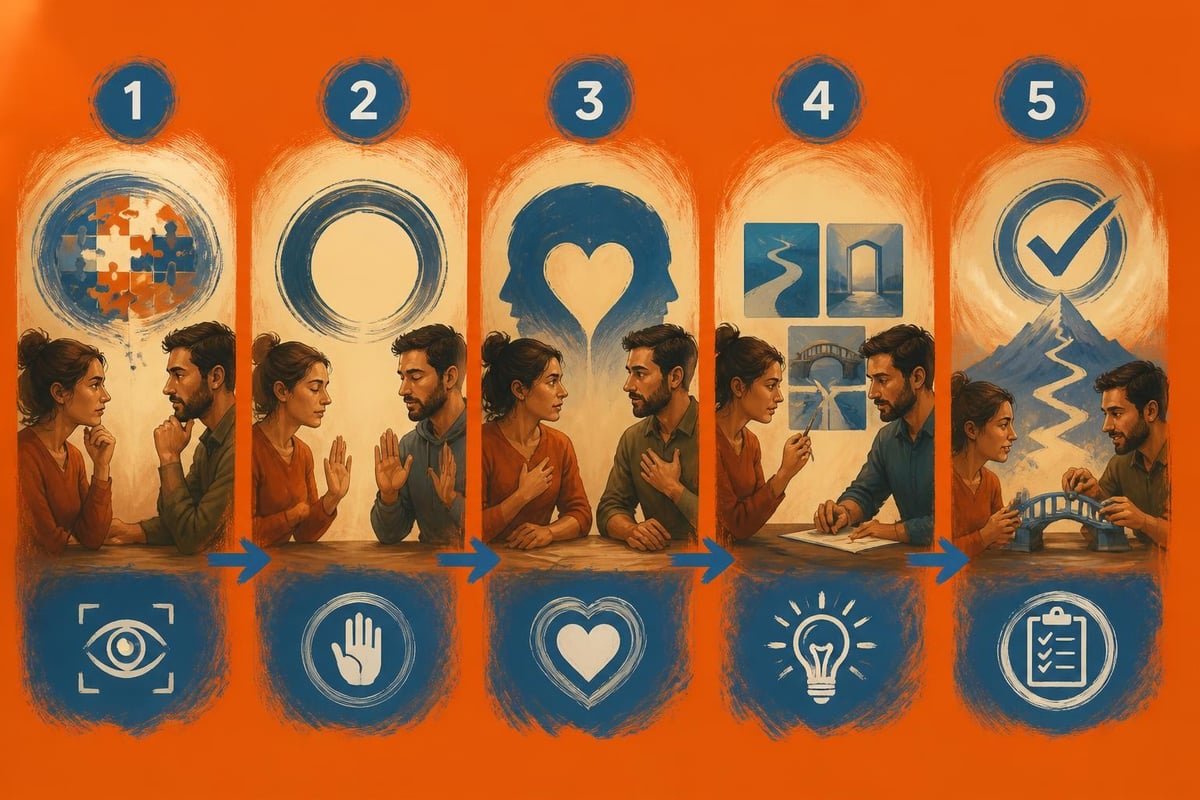 Conflict resolution steps