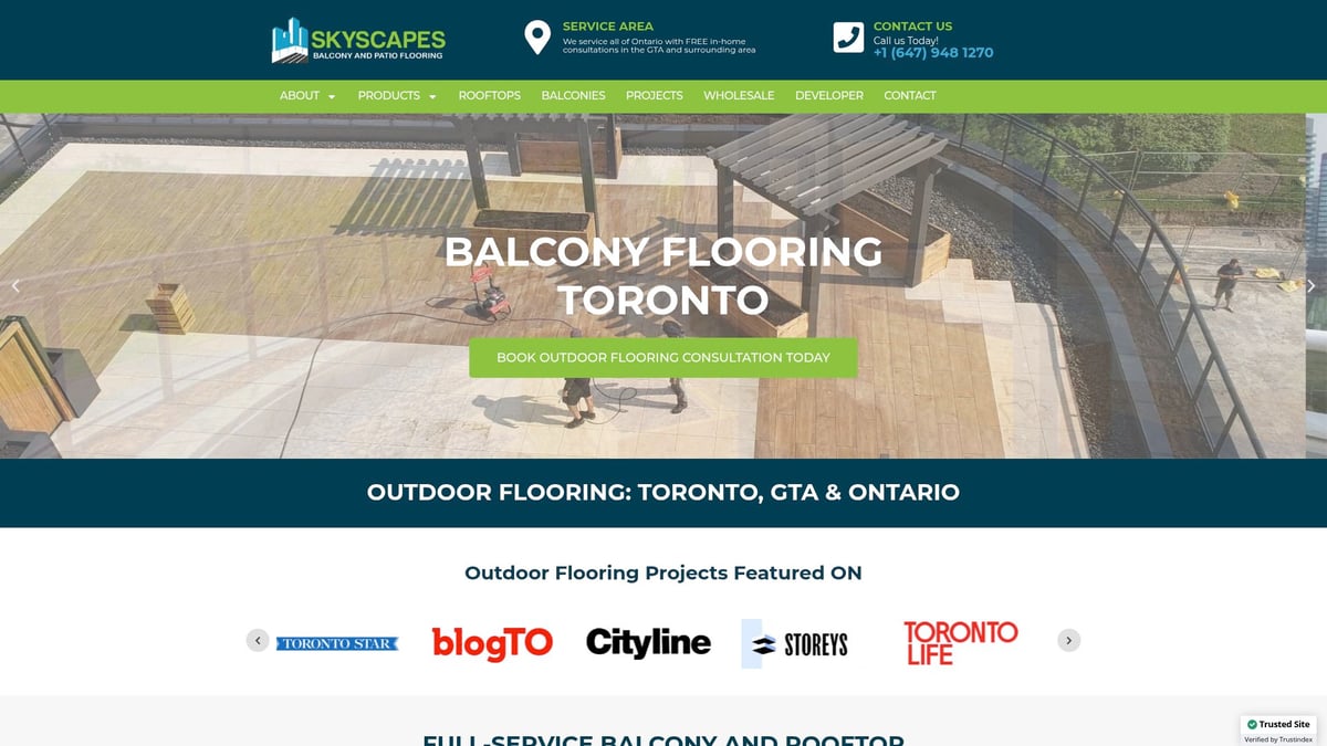 9 Stunning Patio Tile Designs to Transform Your Outdoor Space 2025 - Transform Your Patio with Skyscapes Urban Balcony Flooring