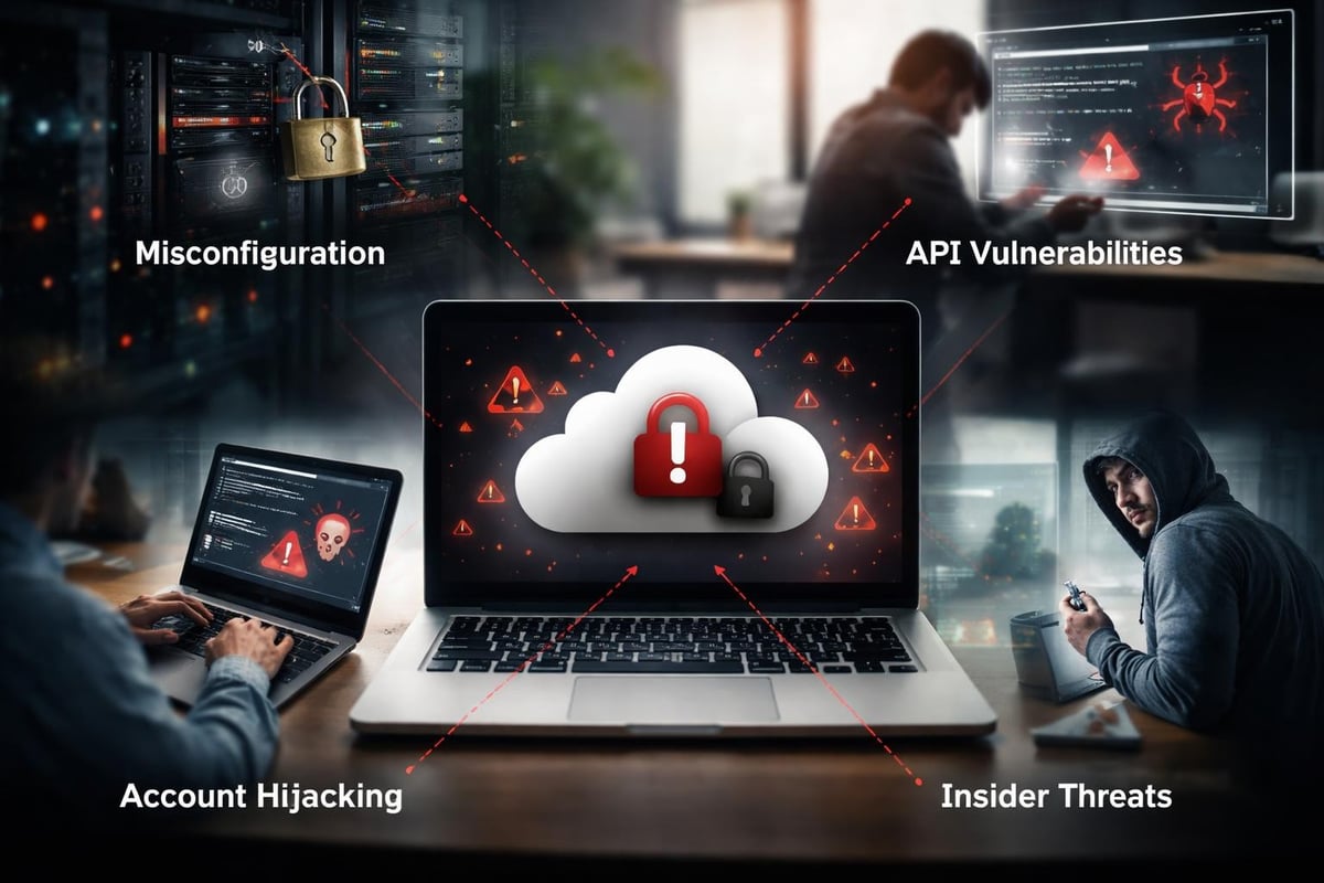Cloud security threat vectors