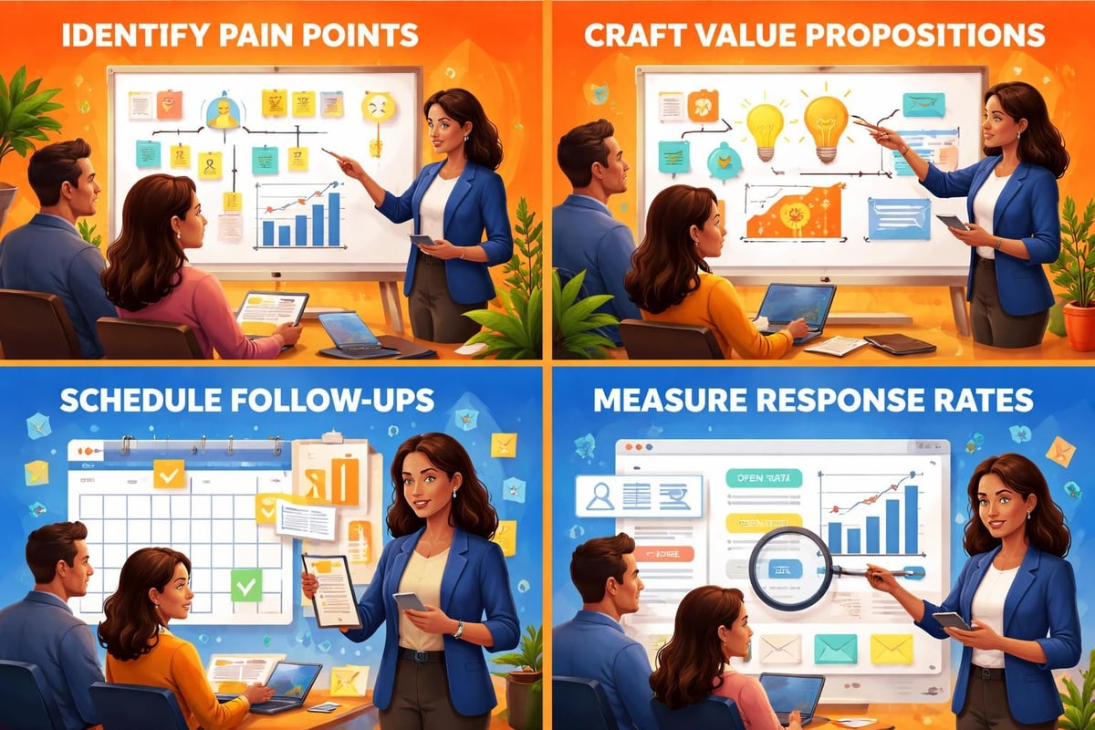 AI-generated client outreach workflow