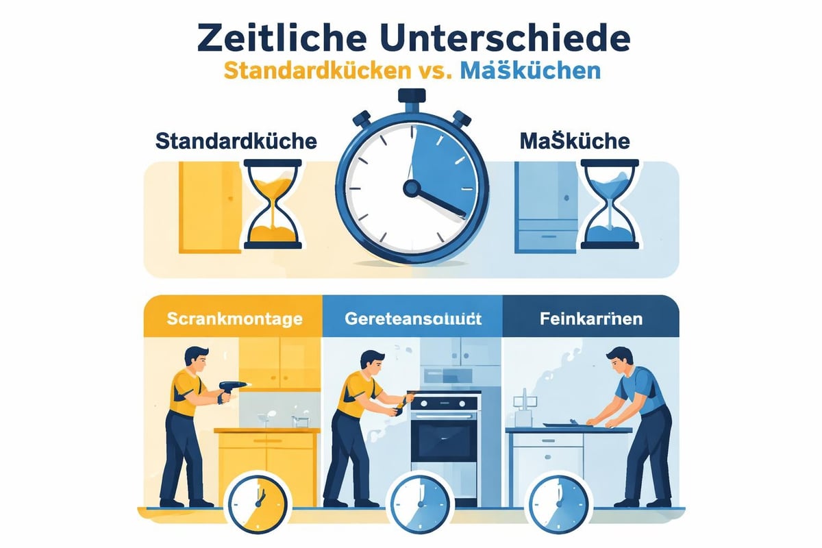 Professionelle Küchenmontage