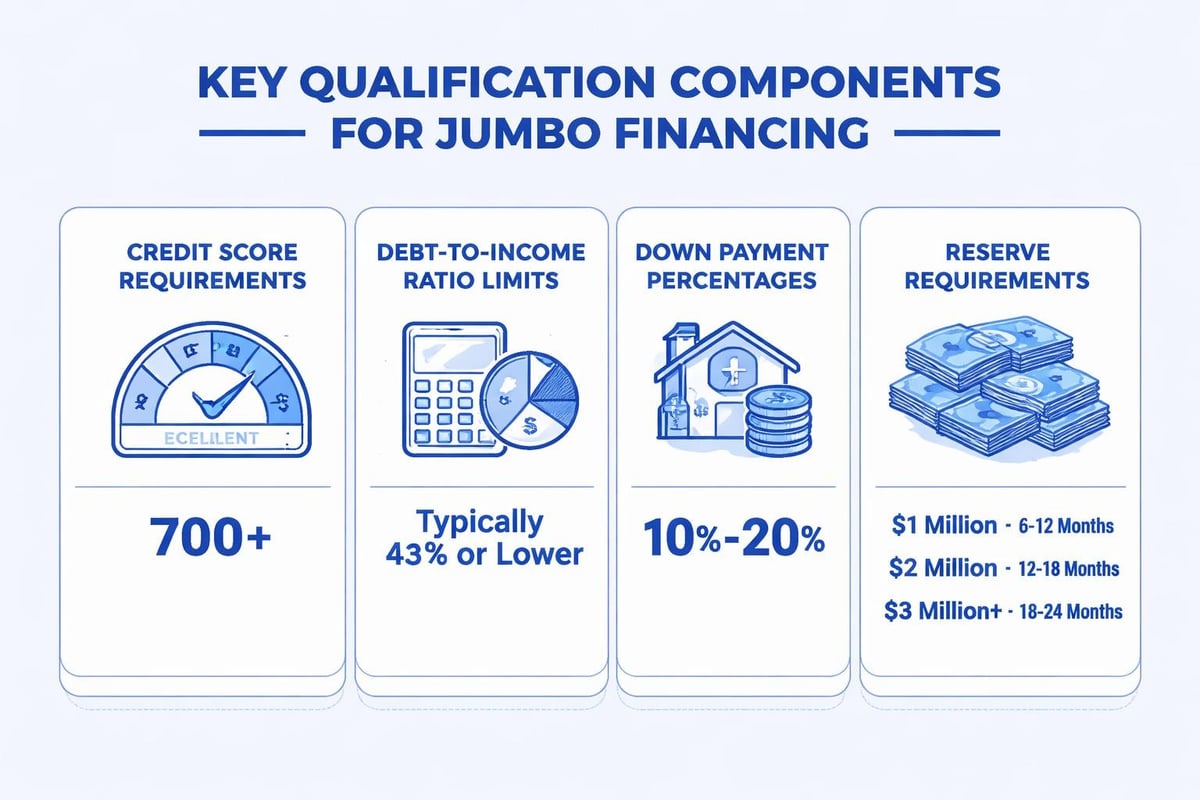 Jumbo loan qualification factors