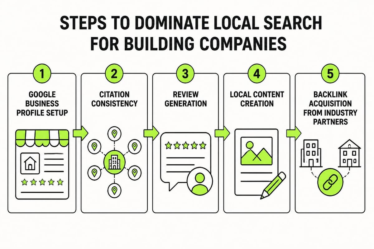 Local SEO checklist for builders