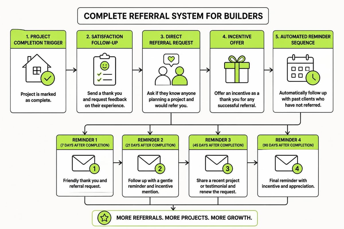 Referral generation process