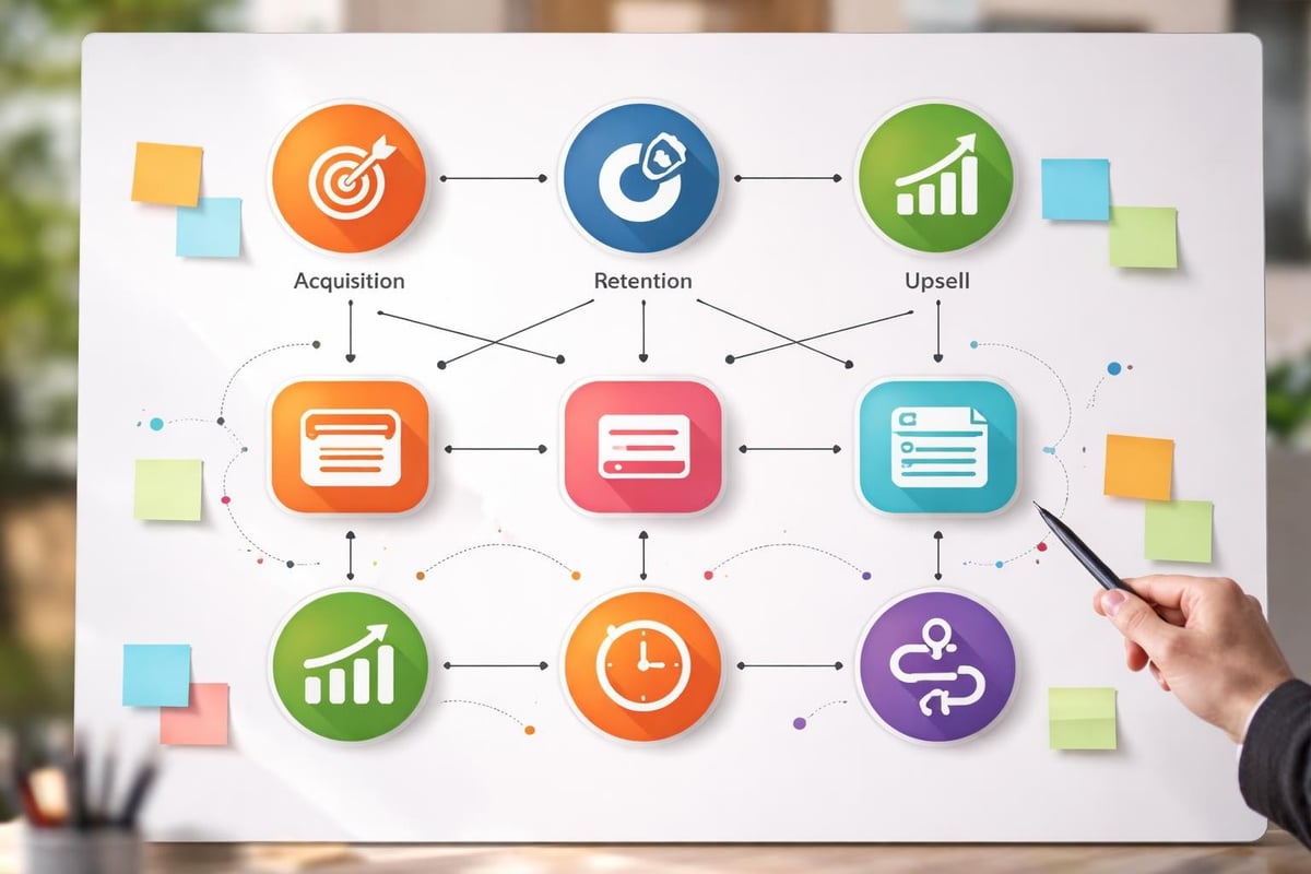 Web design marketing framework