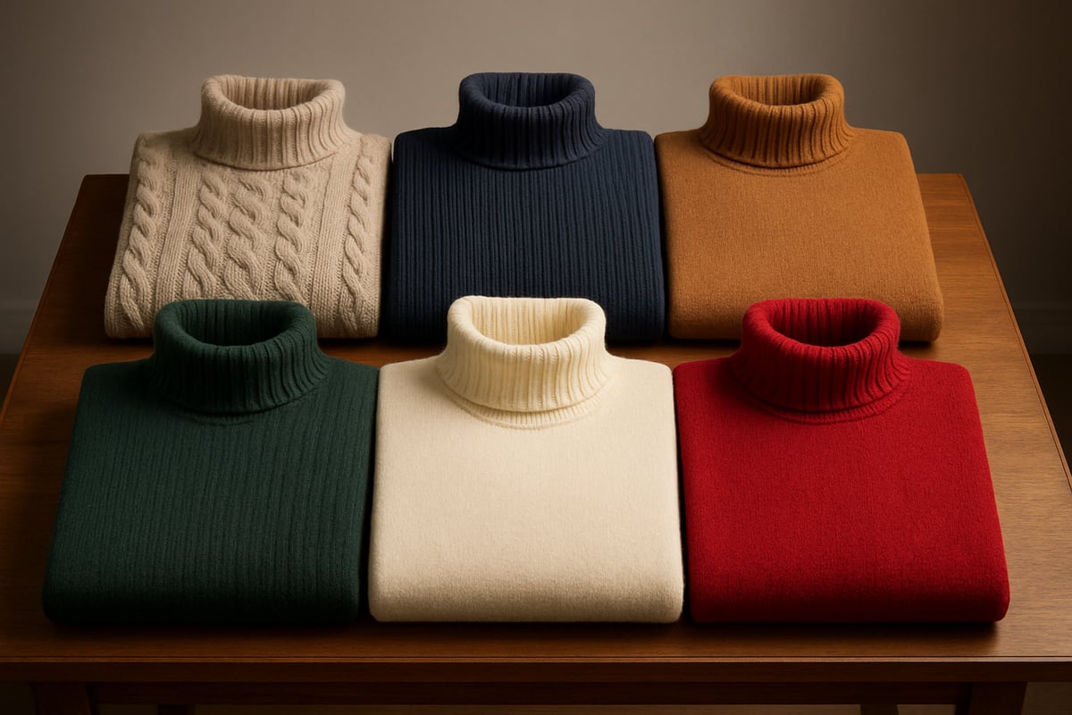 Types of Wool and Choosing the Right Turtleneck