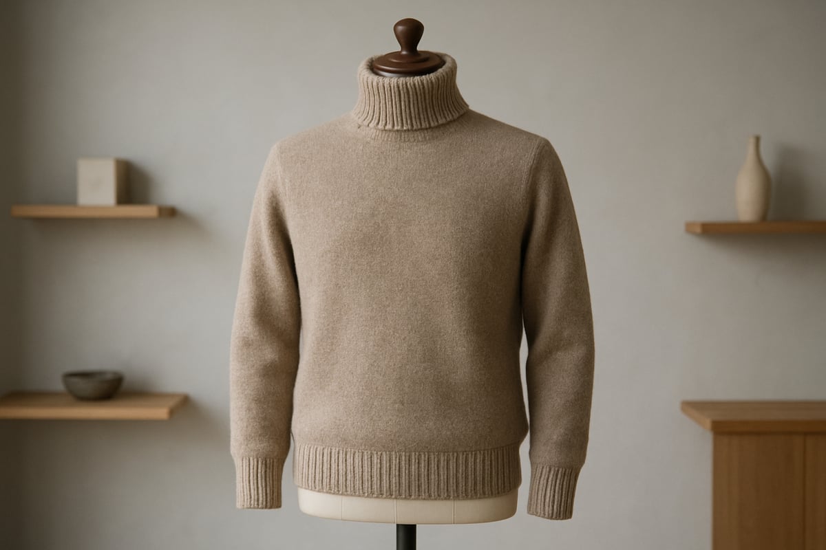 The Evolution of the Men’s Wool Turtleneck Sweater