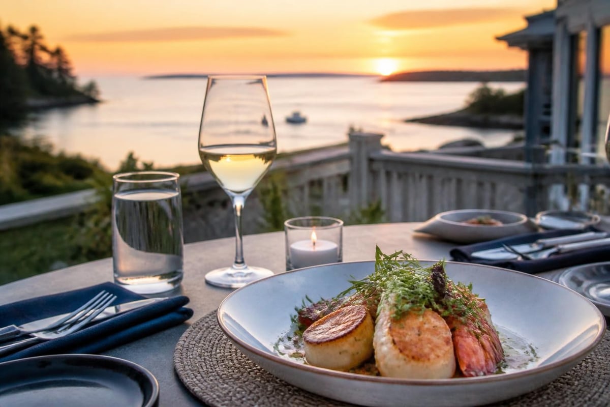 Maine coastal dining