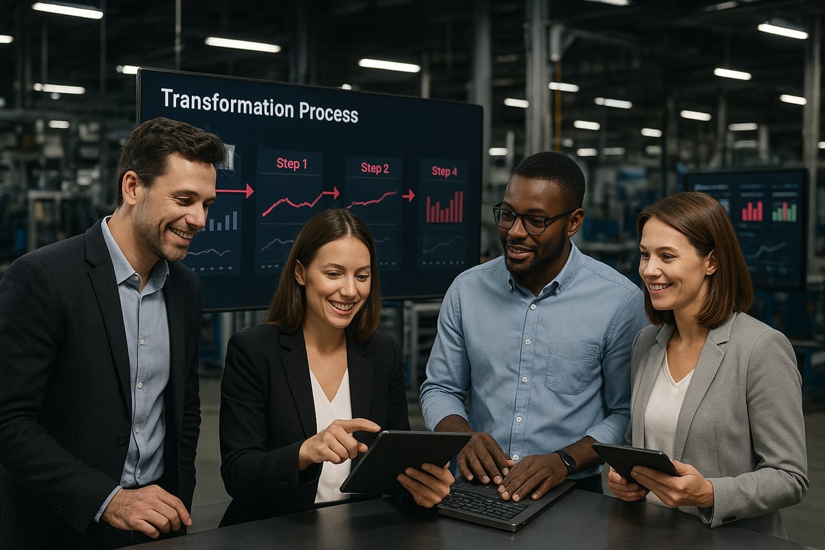 Driving Digital Transformation in Manufacturing: Step-by-Step Guide