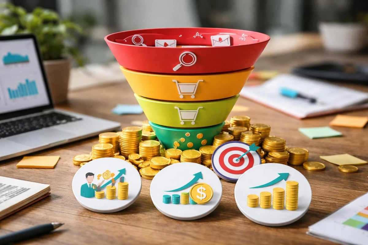 Performance marketing KPI tracking