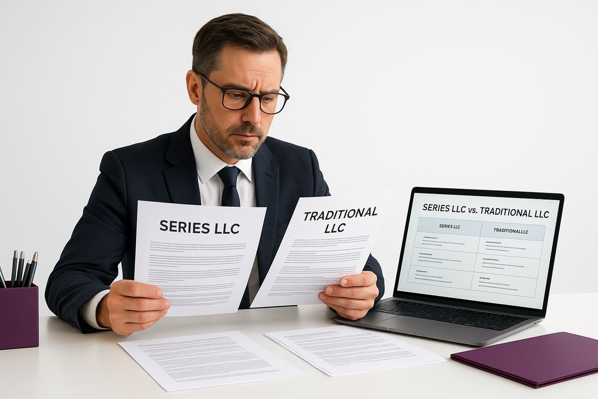 Advantages and Disadvantages of Series LLCs and Traditional LLCs