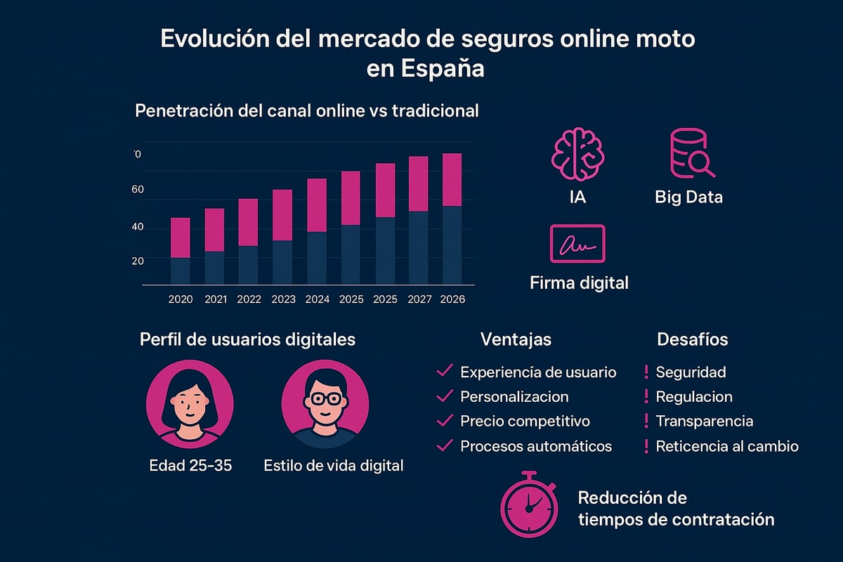 Panorama del Seguro de Moto Online en 2026