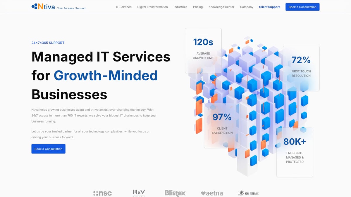 7 Powerful Best Managed IT Services Solutions for 2026 - Ntiva