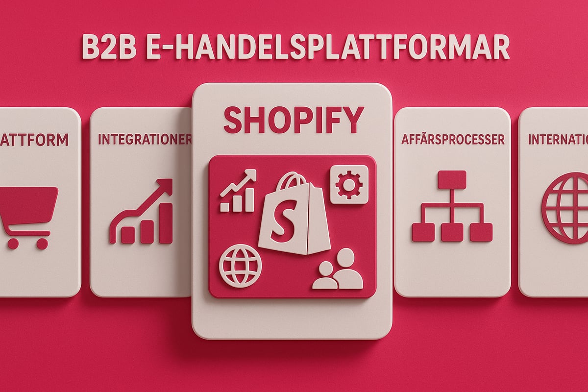 Jämförelse: Shopify vs. Andra B2B-plattformar