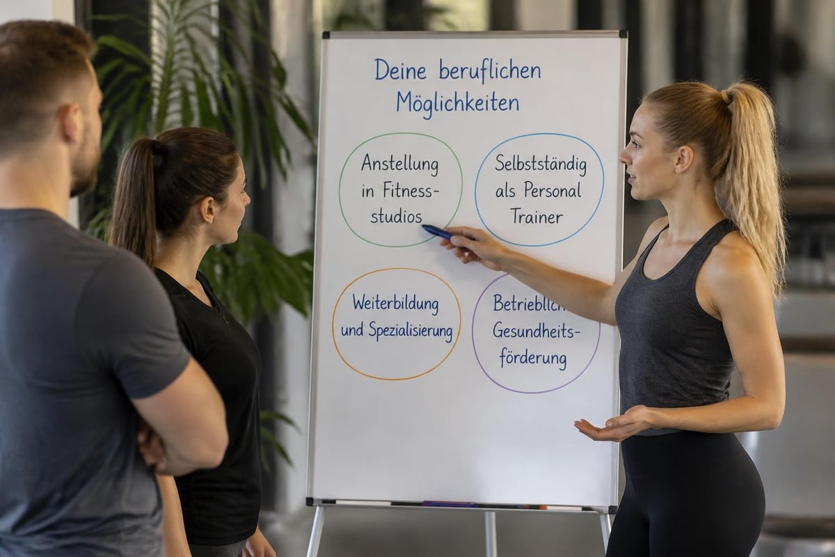Career paths with fitness trainer license