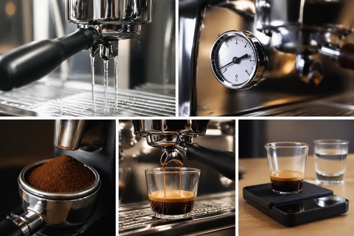 Extraction espresso parfaite