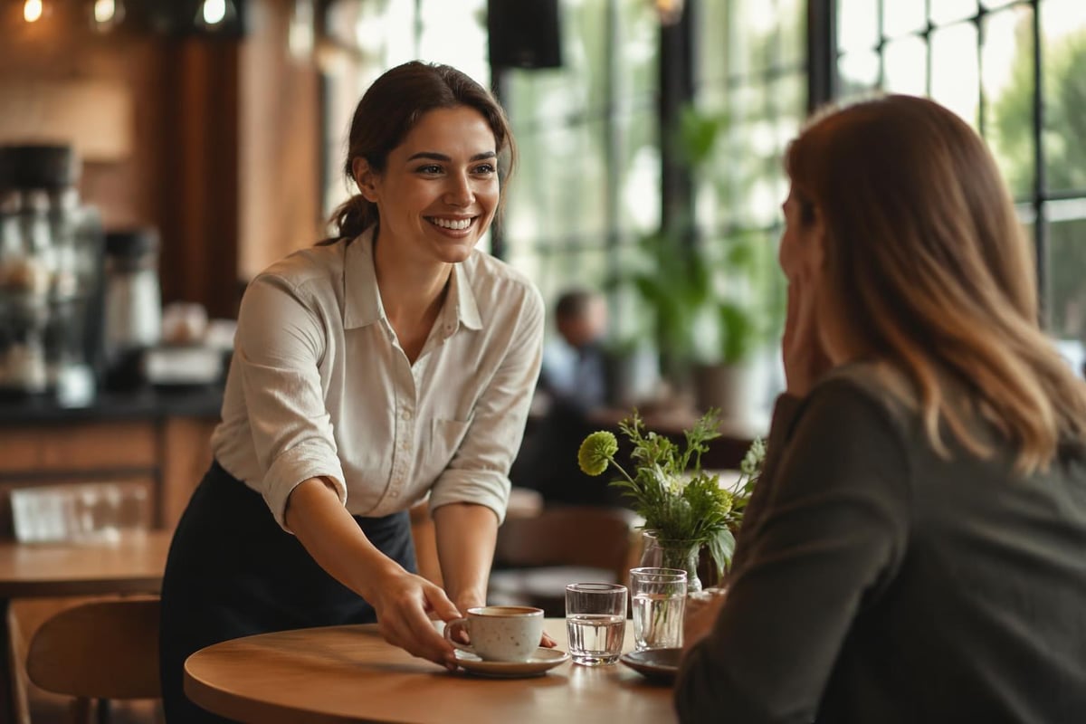 Service café professionnel