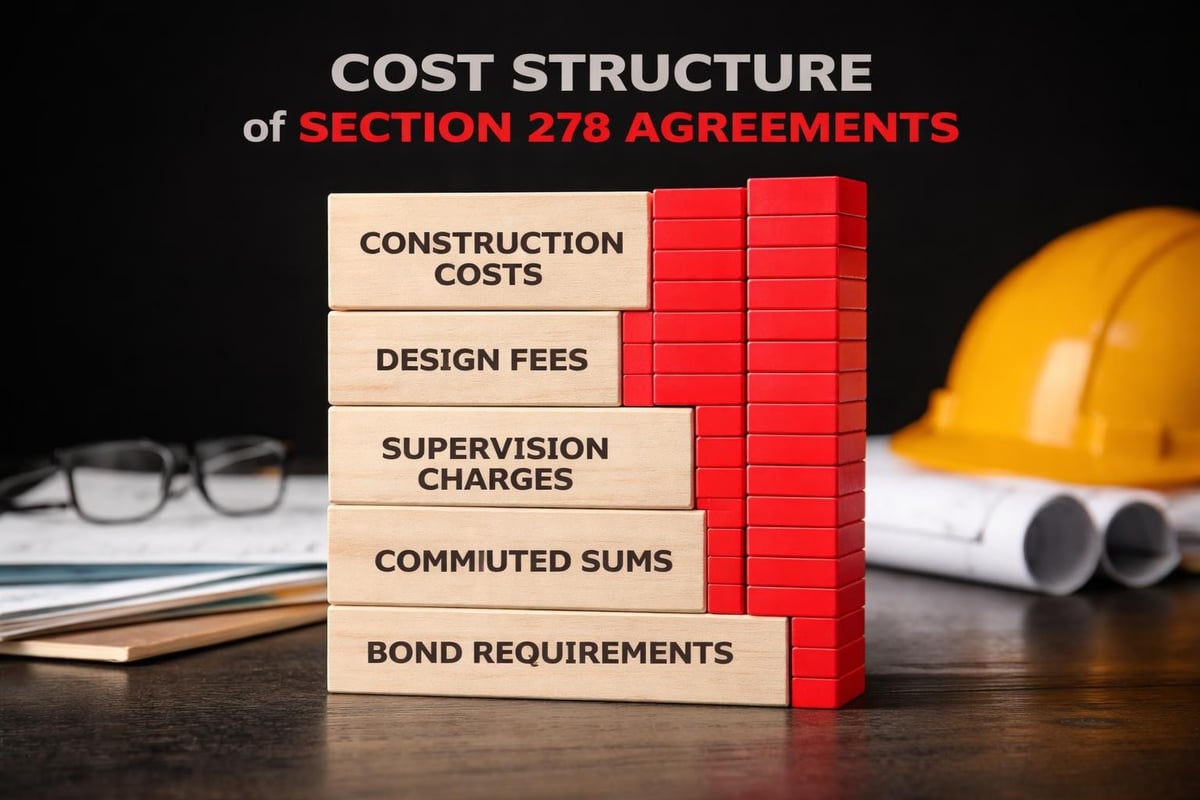 Financial breakdown of Section 278