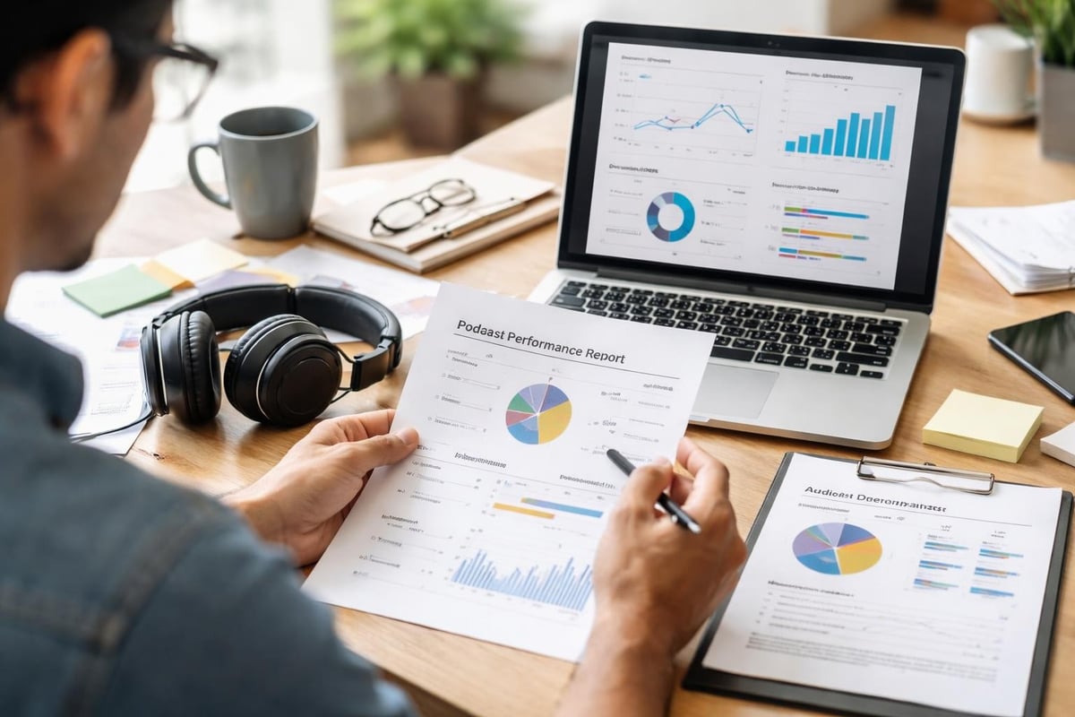 Podcast consultation assessment framework