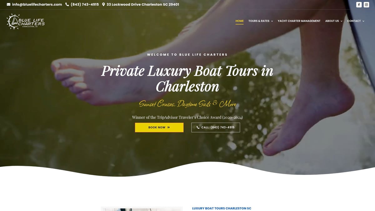 Charleston Harbor Booze Cruise Guide: Your 2025 How-To Handbook - Blue Life Charters: Luxury Private Booze Cruises
