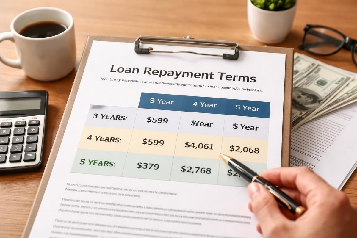 Loan term comparison