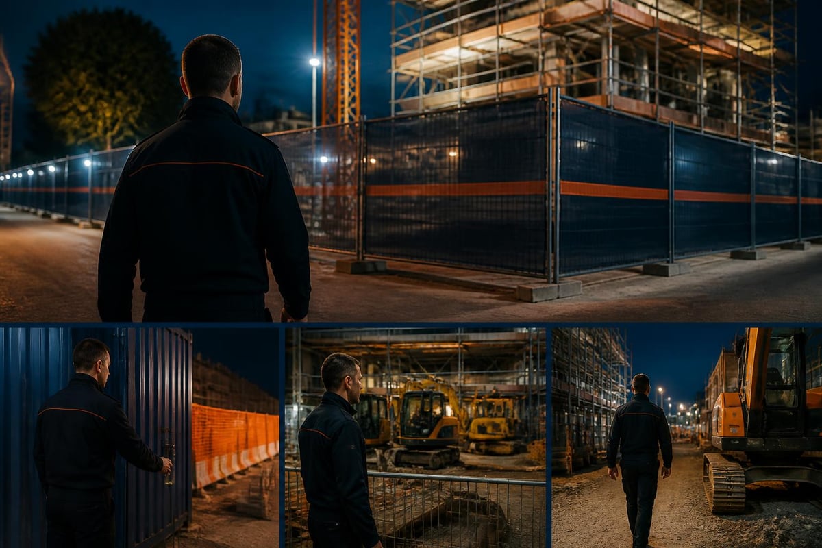 Protezione cantieri con pronto intervento