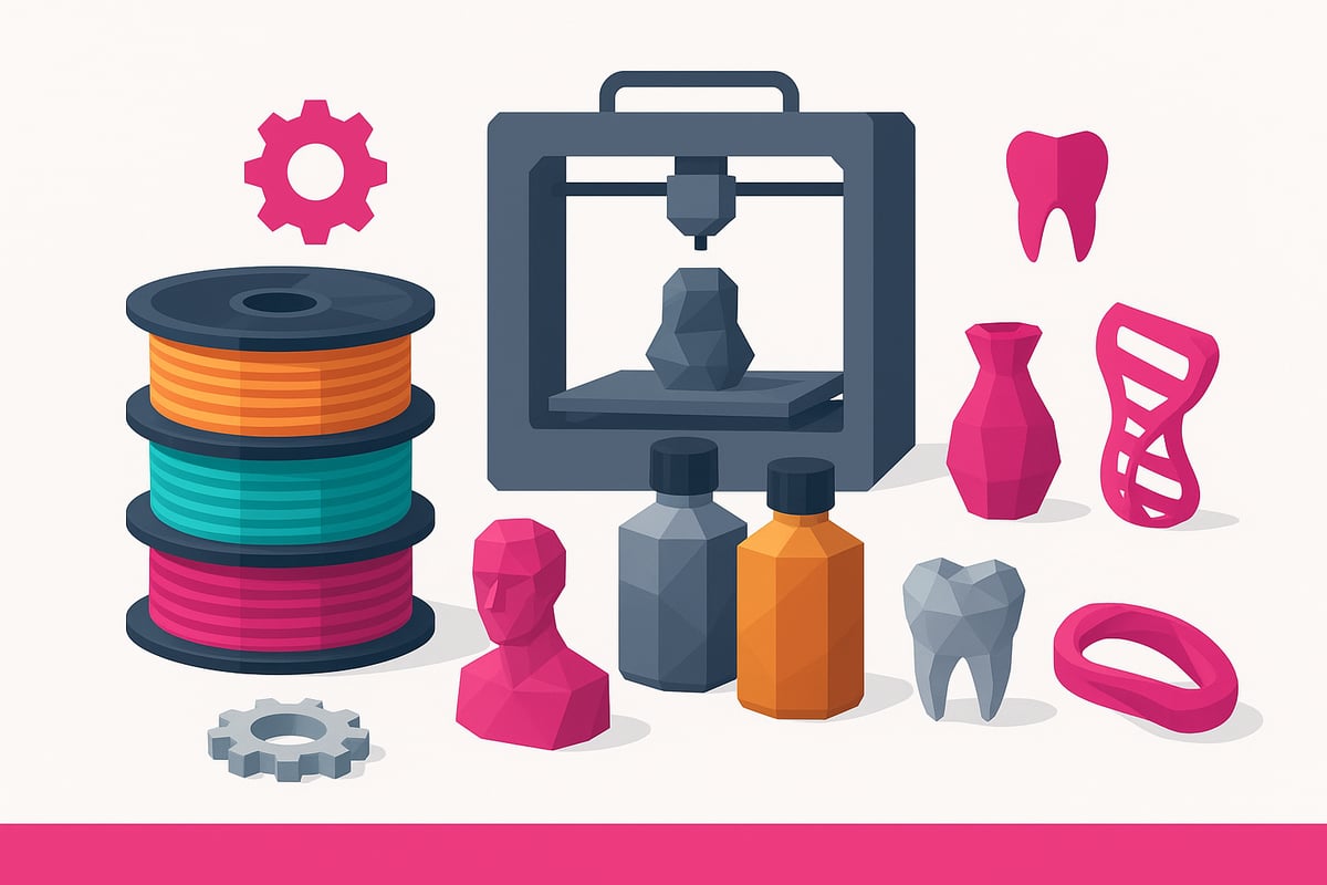 Cómo Elegir el Mejor Material para tu Proyecto de Impresión 3D