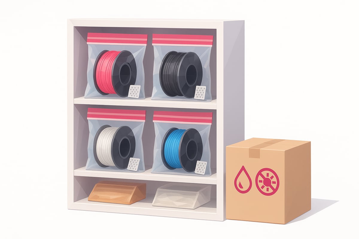 Consejos Prácticos para el Almacenamiento y Mantenimiento de Materiales 3D