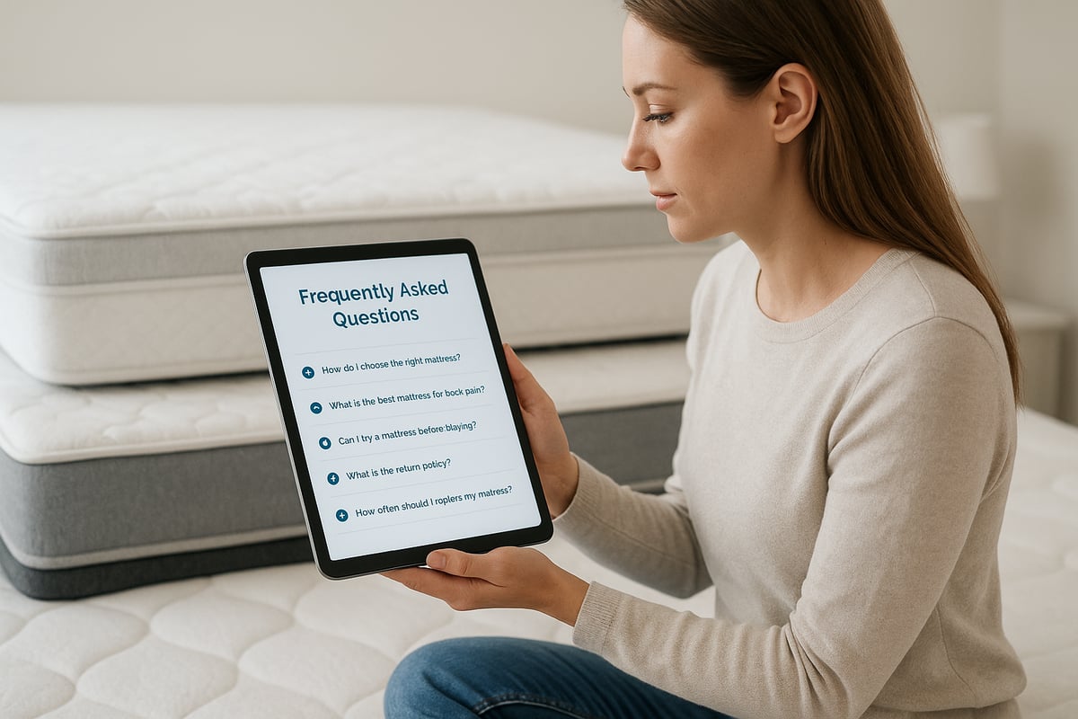 Guida Completa: Quale Materasso Scegliere nel 2026 4 Domande Frequenti sulla Scelta del Materasso