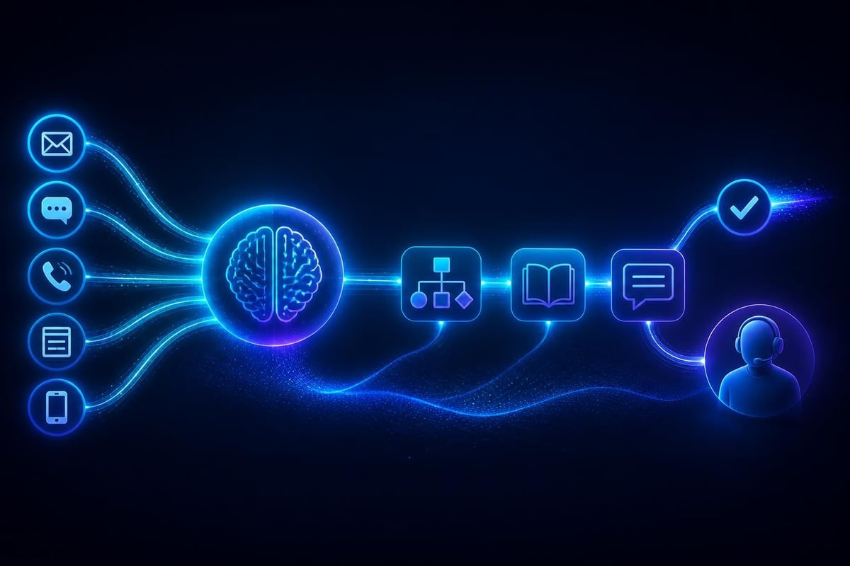Customer service workflow automation