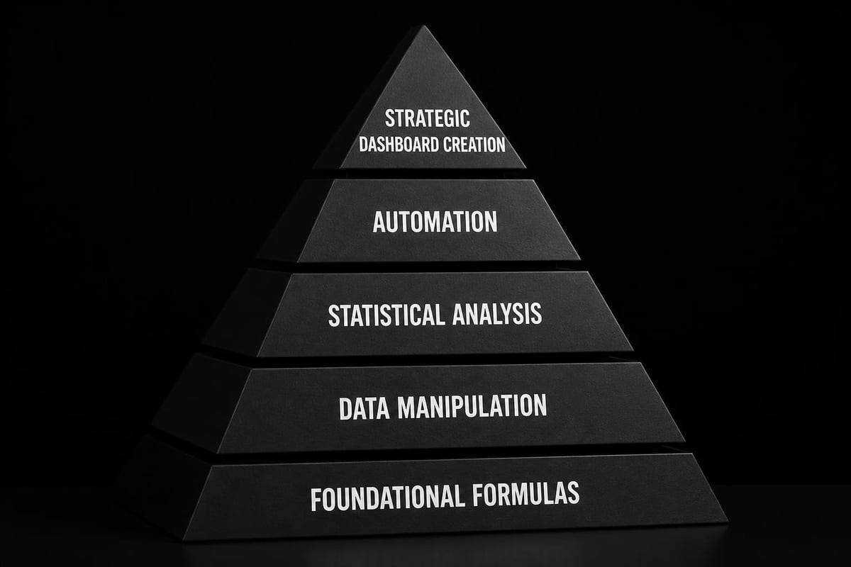 Excel competencies for digital analytics