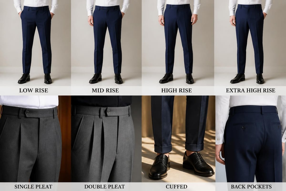 Trouser customization options