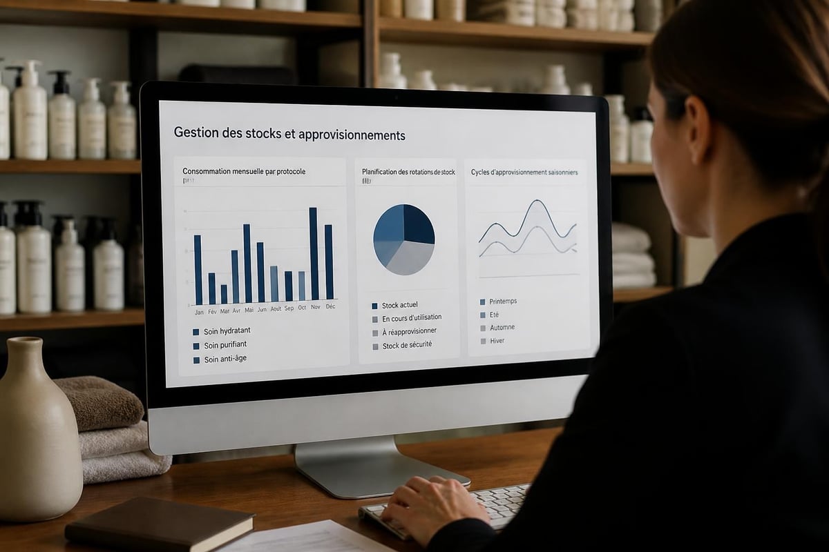 Organisation stock produits institut