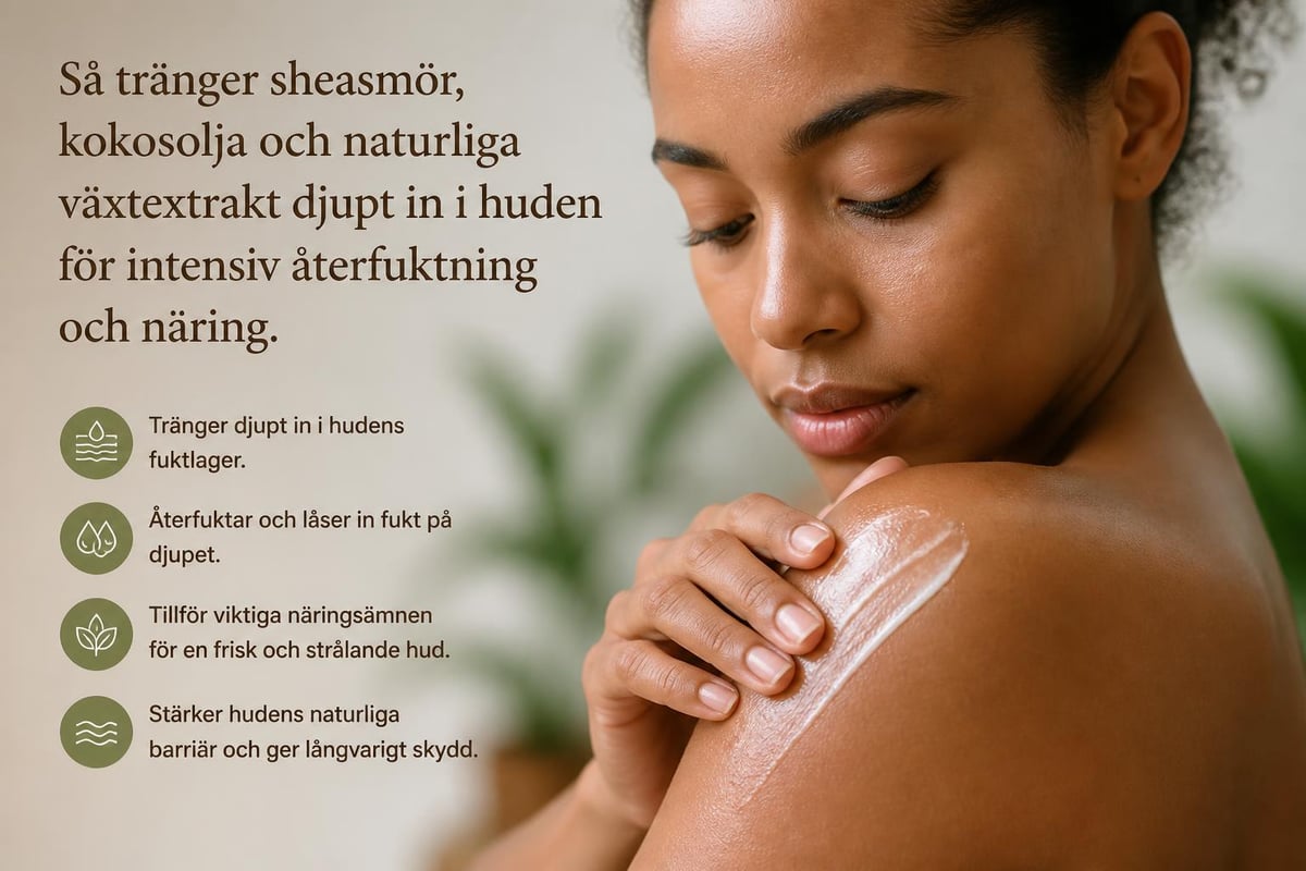 Naturliga ingredienser i body cream