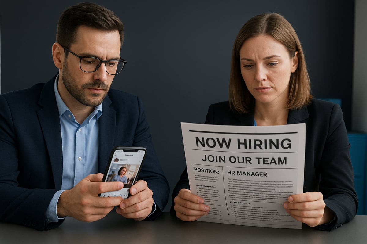 Definitionen und Grundlagen: Social Recruiting vs. klassische Stellenanzeige