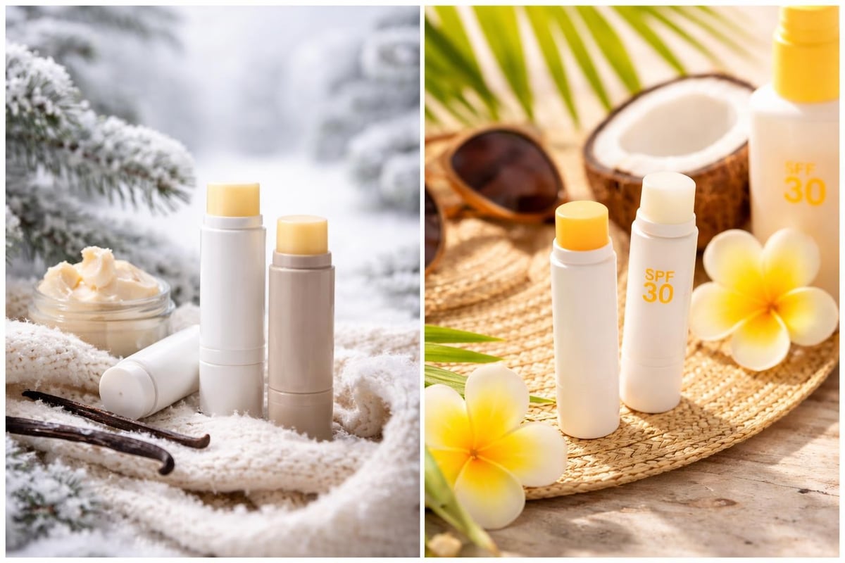 Seasonal lip care comparison
