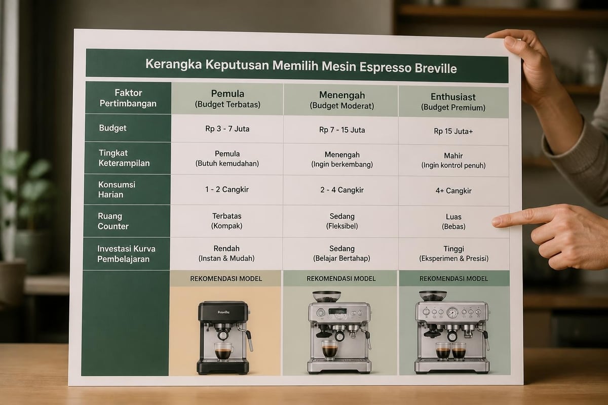 Choosing Breville model