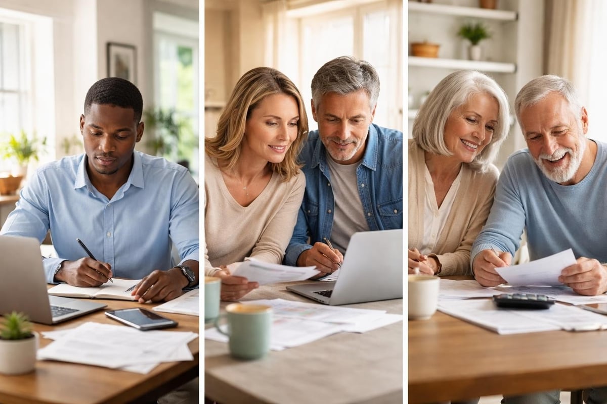 Retirement savings priorities by life stage