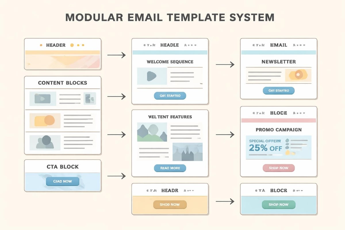 Email automation design system