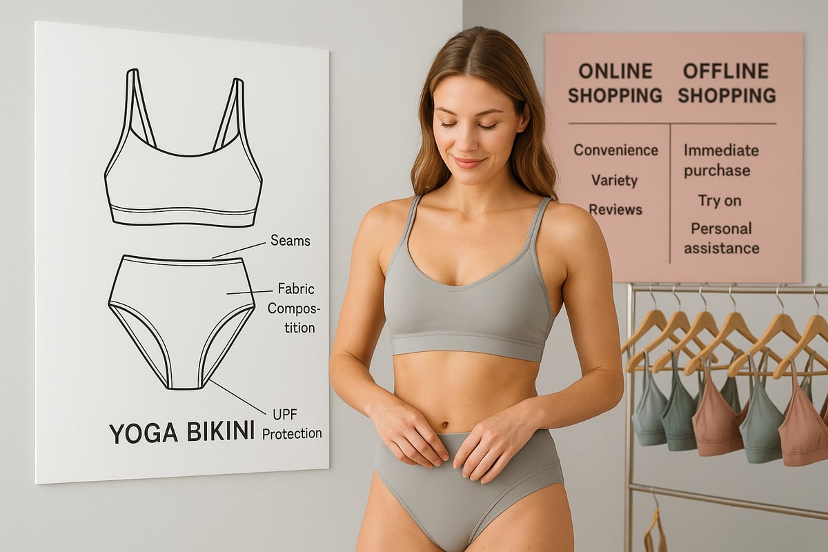 Yoga-Bikini kaufen: Worauf Du im Shop achten solltest