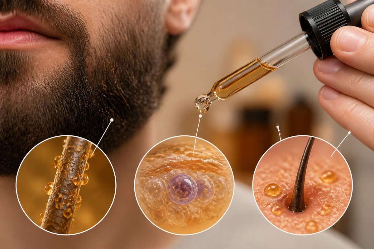 Beard product formulation science