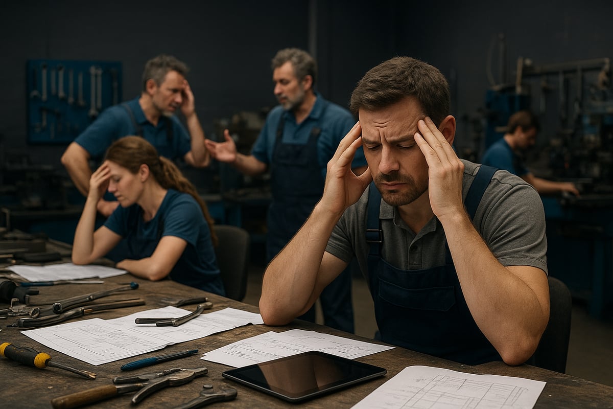 Ursachen und Auswirkungen von Stress im Handwerksbetrieb