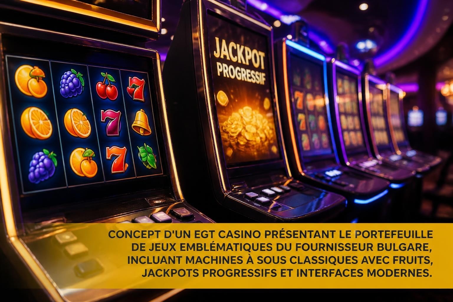 EGT Casino : Jeux, Machines à Sous et Fournisseurs 2026