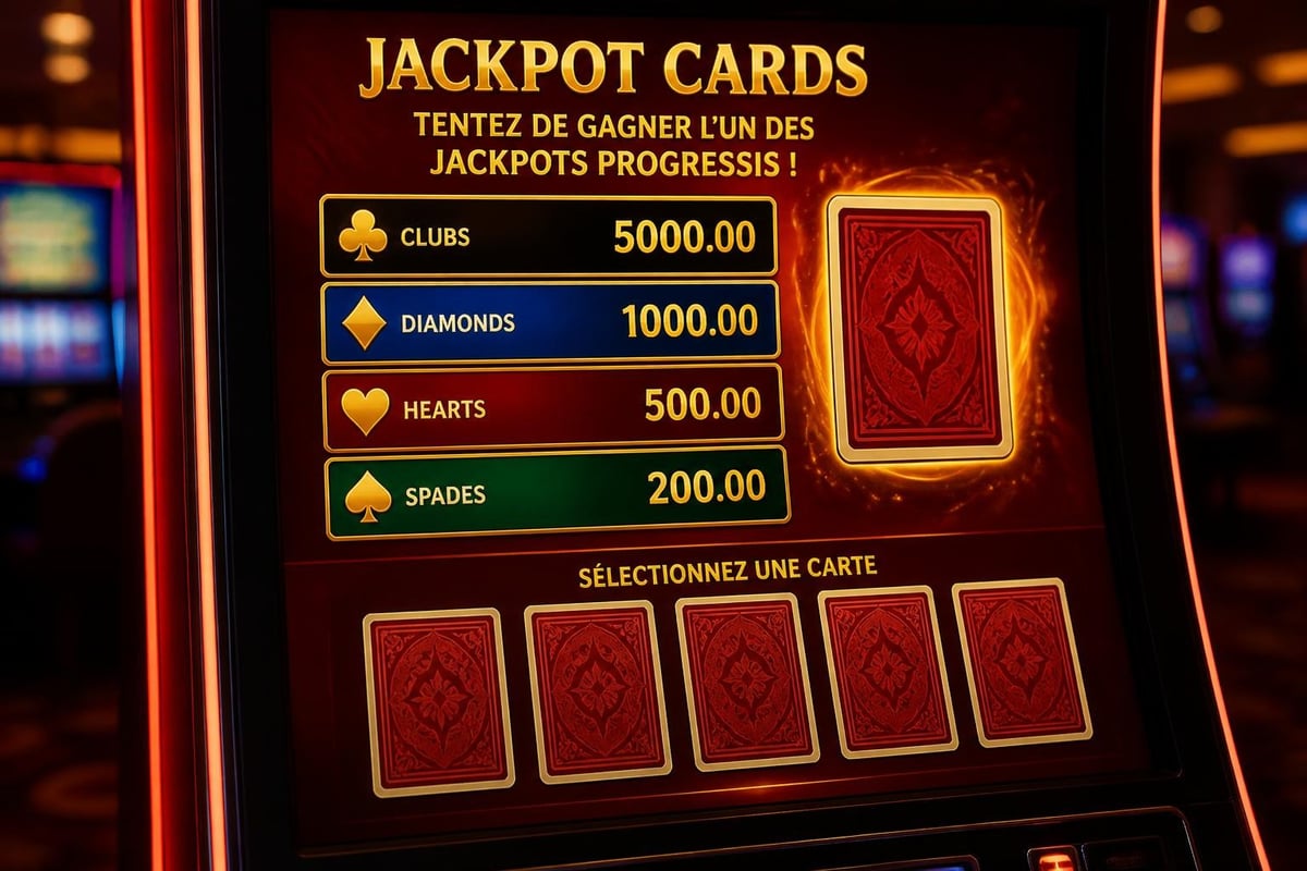Jackpots progressifs EGT
