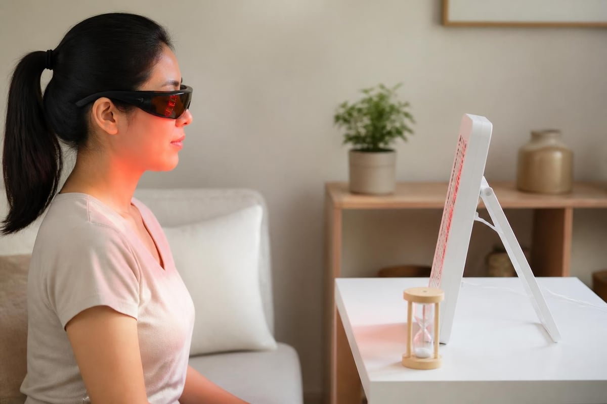 Red light therapy treatment protocol