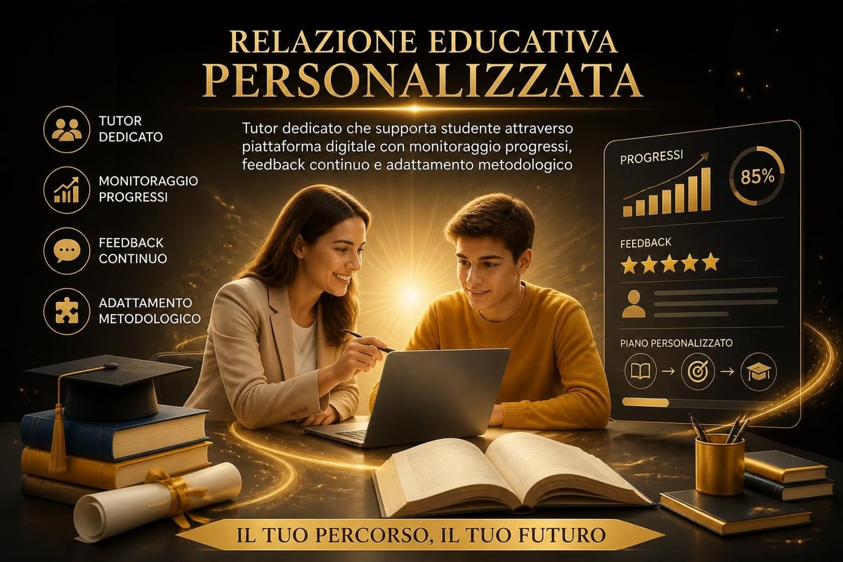 Tutor e studente collaborano online