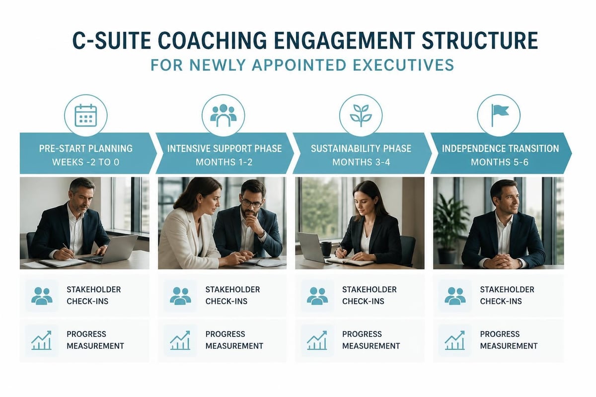Coaching engagement timeline