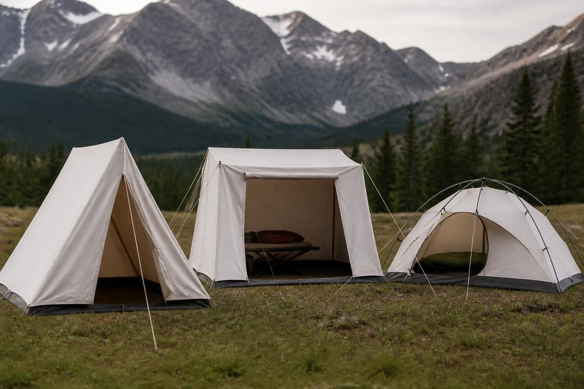 Tent frame configurations